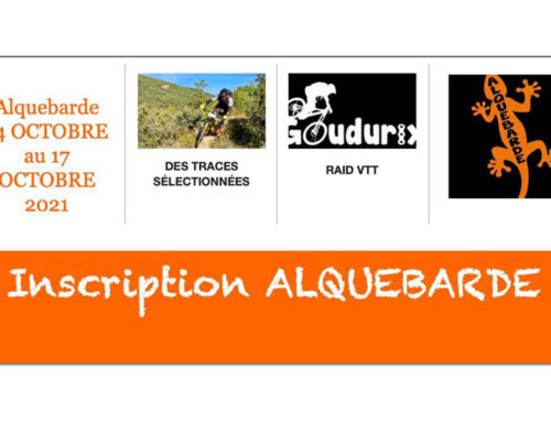 Inscriptions pour l&rsquo;Alquebarde 2021